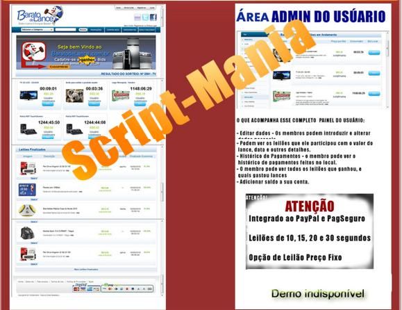 SCRIPT  Leilão De Centavos